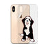Bernedoodle iPhone Case